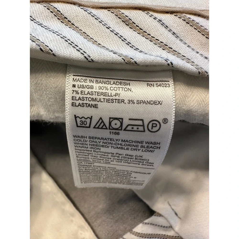 Banana Republic Pants Mens 30x30 Grey Aiden Slim Fit Chino Cotton Stretch 54023